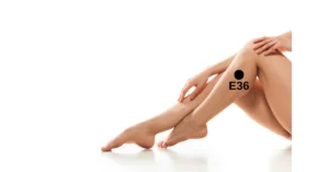 Ponto de acupuntura E36 (Zusanli) na perna, localizado abaixo da patela, usado na Medicina Tradicional Chinesa para fortalecer a imunidade, melhorar a digestão e aumentar a energia vital